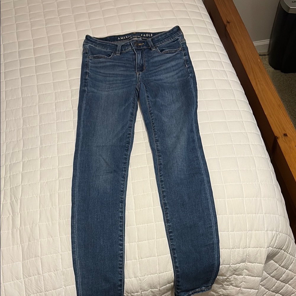 American Eagle Outfitters Women's Blue Jeans